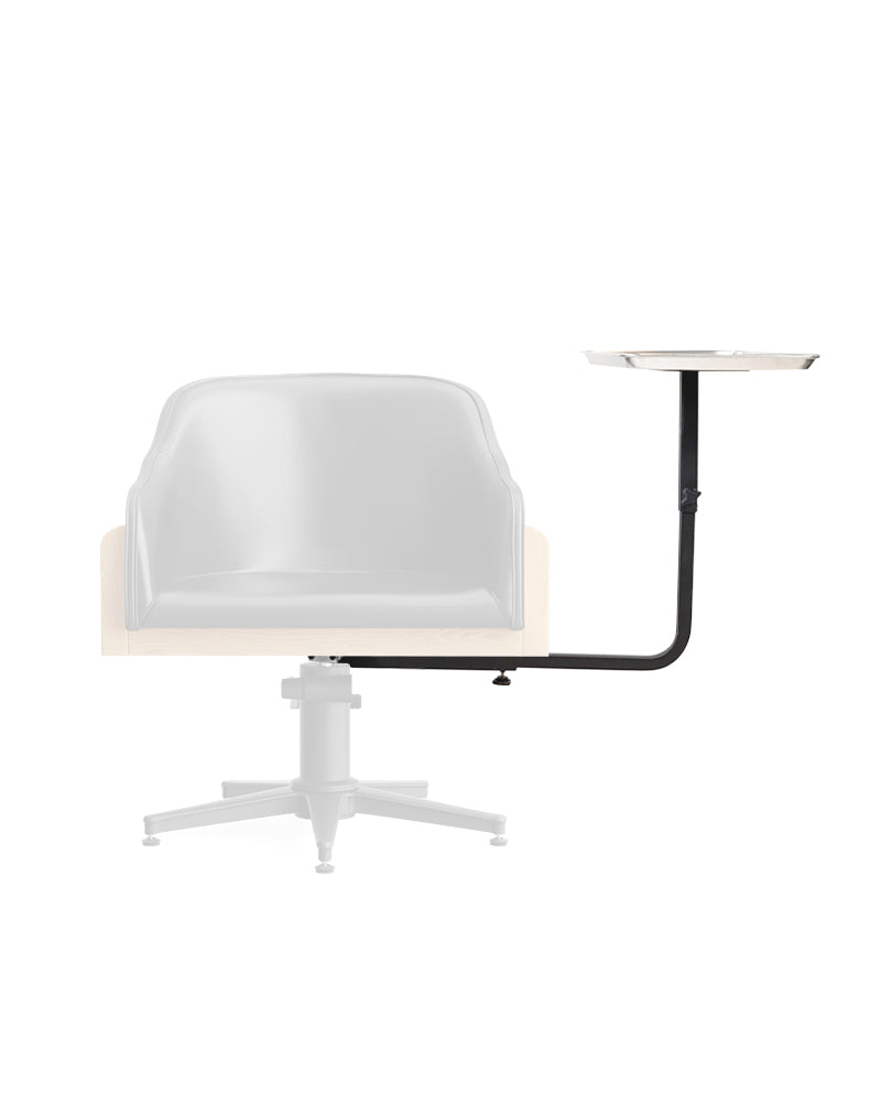 BossCaddi - Silver color trolley for styling chair